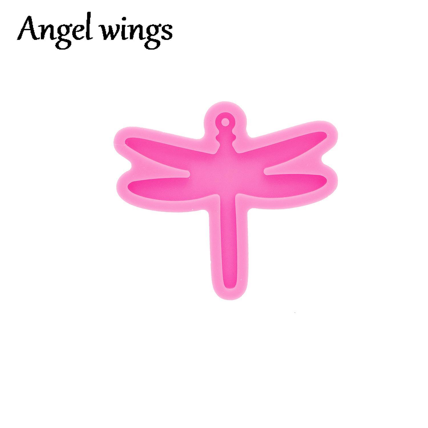 DY1056 Silicone Butterfly/Drag - Resin Art A Keychain ulasan dan harga