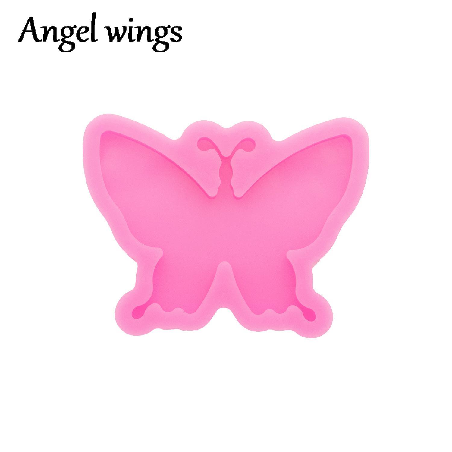 DY1056 Silicone Butterfly/Drag - Resin Art A Keychain ulasan dan harga