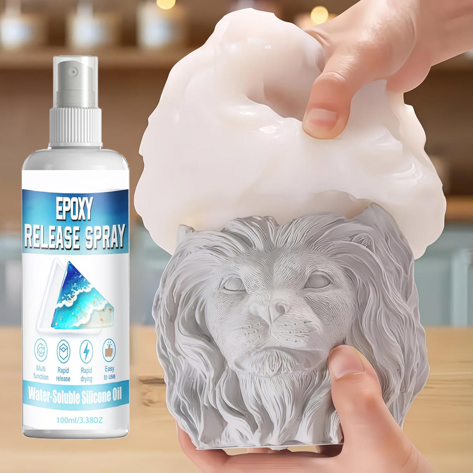 100ml Silicone Release Spray E - Resin Art Tools ulasan dan harga