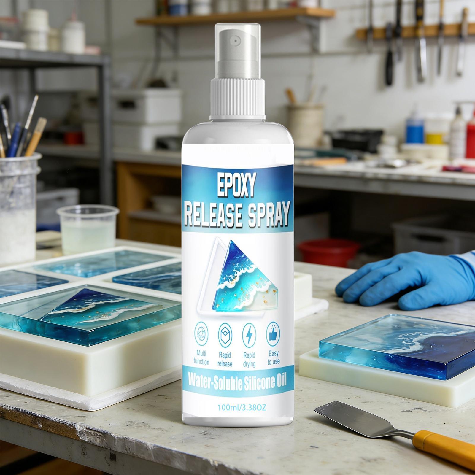 100ml Silicone Release Spray E - Resin Art Tools ulasan dan harga