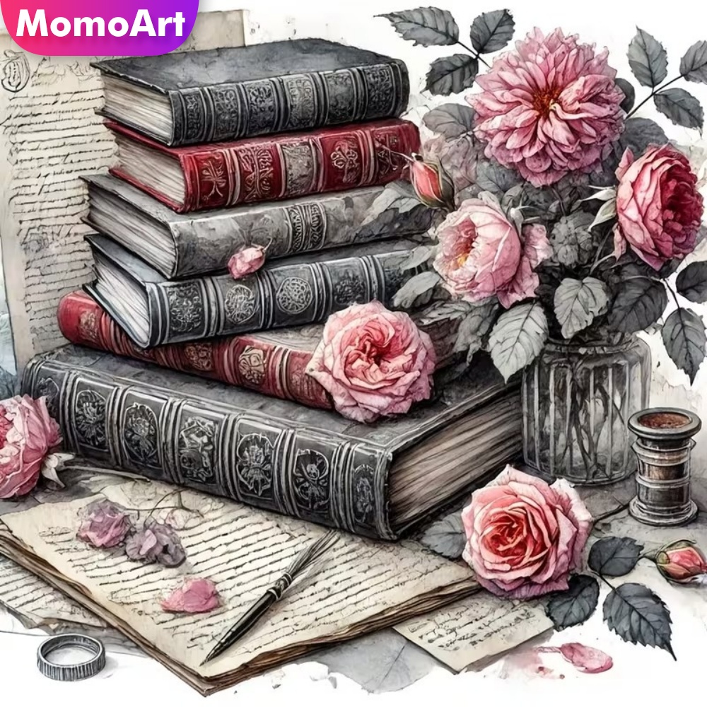 Momoart Diamond Painting Book  - Resin Art Guide Book ulasan dan harga