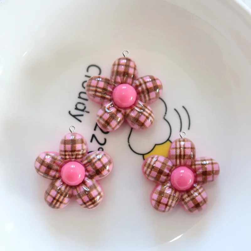 10Pcs Sweet Flower Planar Resi - Resin Art Accessories ulasan dan harga