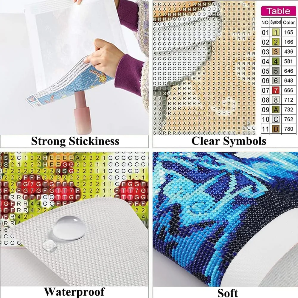 5D Diy Diamond Painting Wizard - Resin Art Guide Book ulasan dan harga