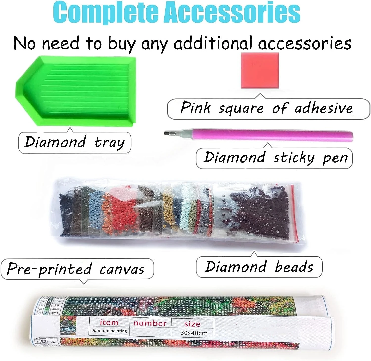 5D Diy Diamond Painting Wizard - Resin Art Guide Book ulasan dan harga