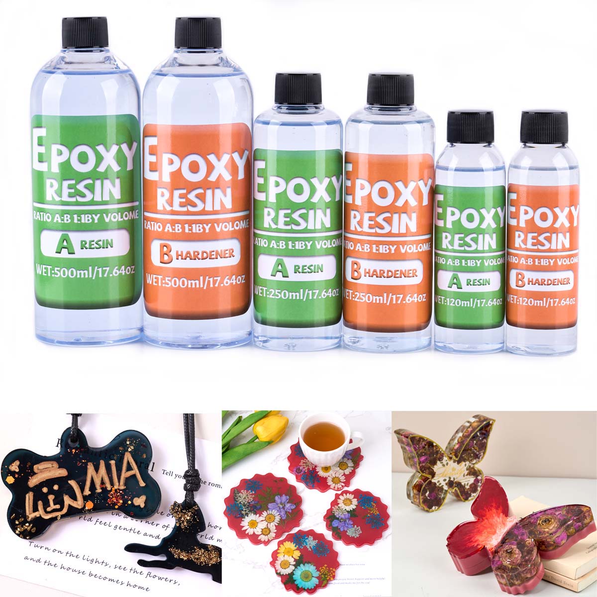 1:1 Ratio Epoxy Resin Kit Anti - Resin Art Tools ulasan dan harga