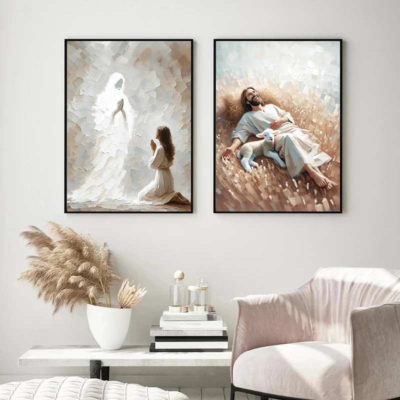 1pc frameless,Walking on Water - Resin Art On Canvas ulasan dan harga