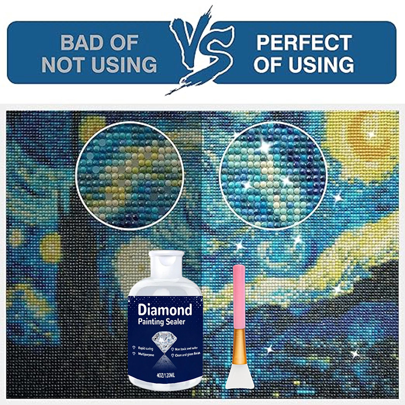 Diamond Painting Sealant, Art  - Resin Art Tools ulasan dan harga