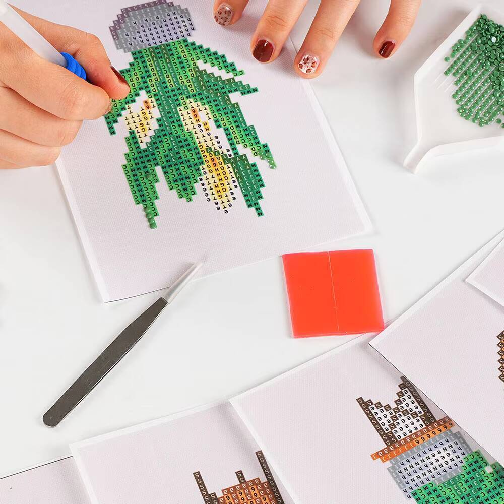 HUACAN 12pcs Landscape Mini Di - Resin Art Guide Book ulasan dan harga
