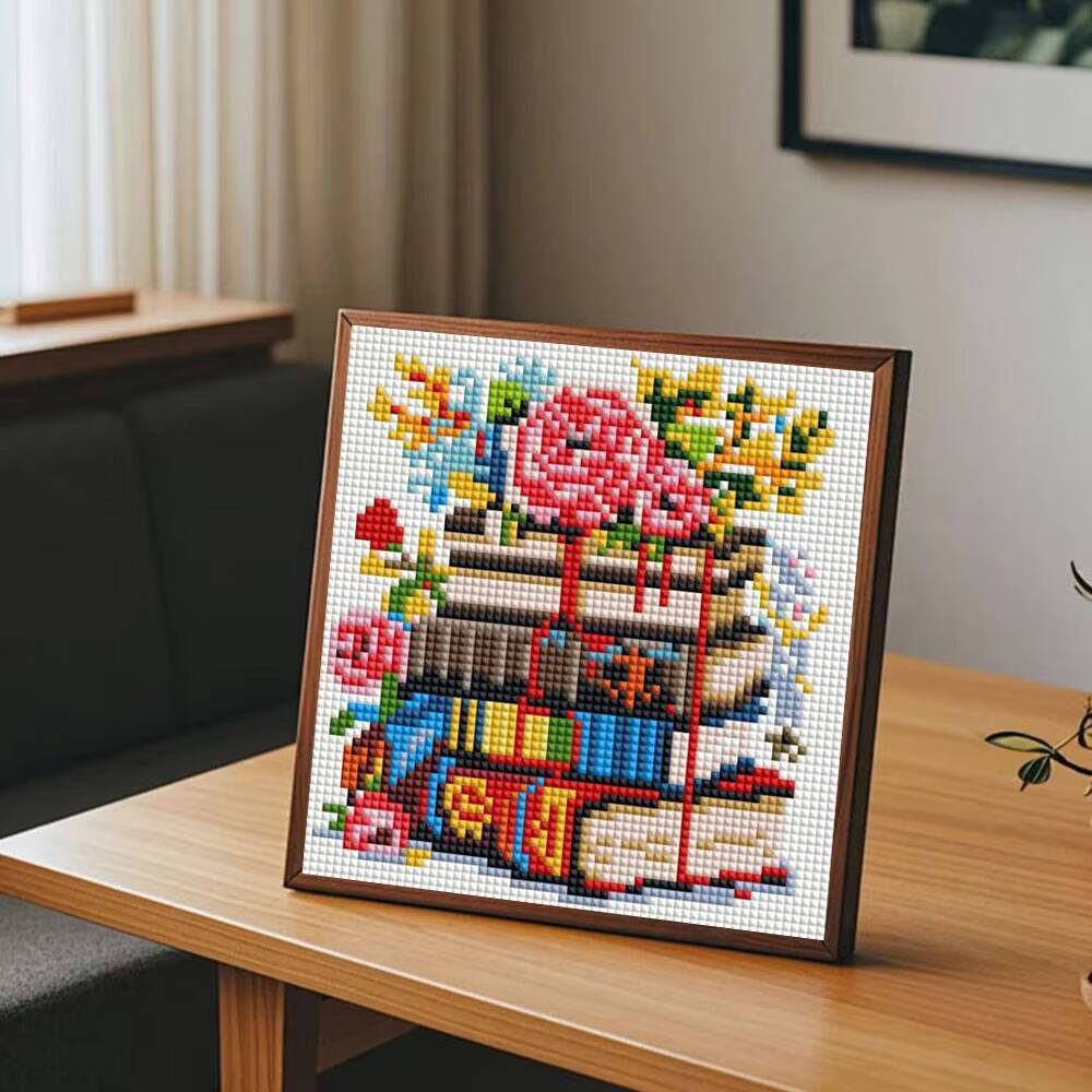HUACAN 12pcs Landscape Mini Di - Resin Art Guide Book ulasan dan harga