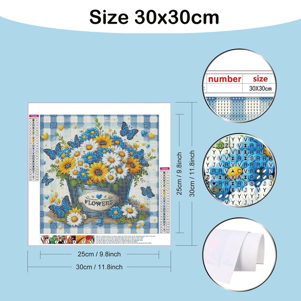 DIY Diamond Painting Mosaic Re - Resin Art Guide Book ulasan dan harga