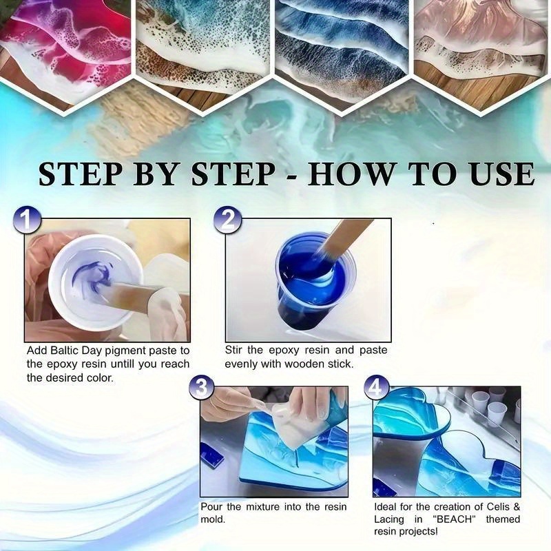 24 Colors/8 Colors 5g 0.18oz P - Resin Art Coasters ulasan dan harga