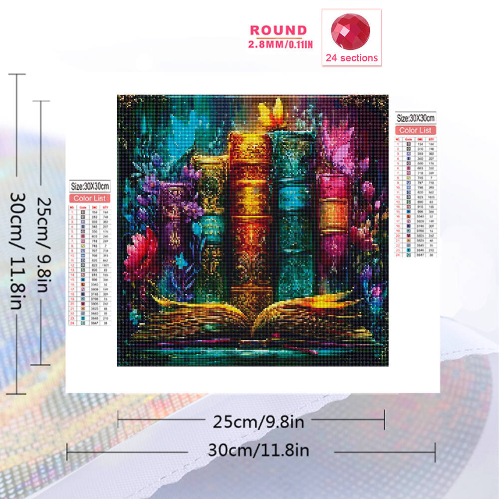 Evershine Book Diamond Paintin - Resin Art Guide Book ulasan dan harga