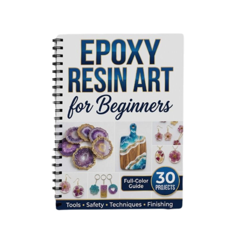 Step-by-Step Epoxy Resin Art H - Resin Art Guide Book ulasan dan harga