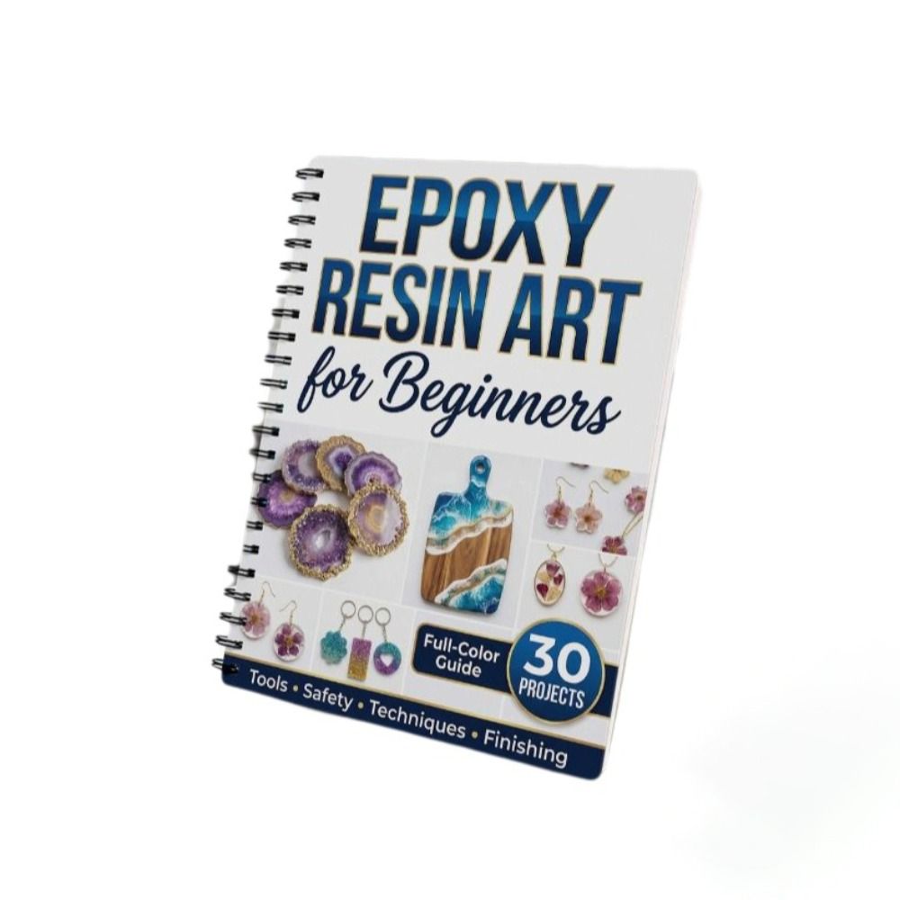 Step-by-Step Epoxy Resin Art H - Resin Art Guide Book ulasan dan harga