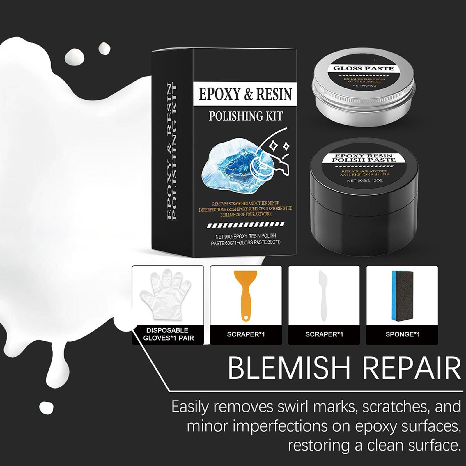 Epoxy Resin Polishing Kit - Cr - Resin Art Kit For Beginners ulasan dan harga