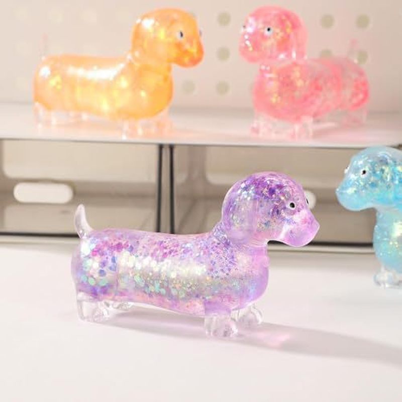 Glitter Dachshund Soft Stretch - Resin Art Tools ulasan dan harga
