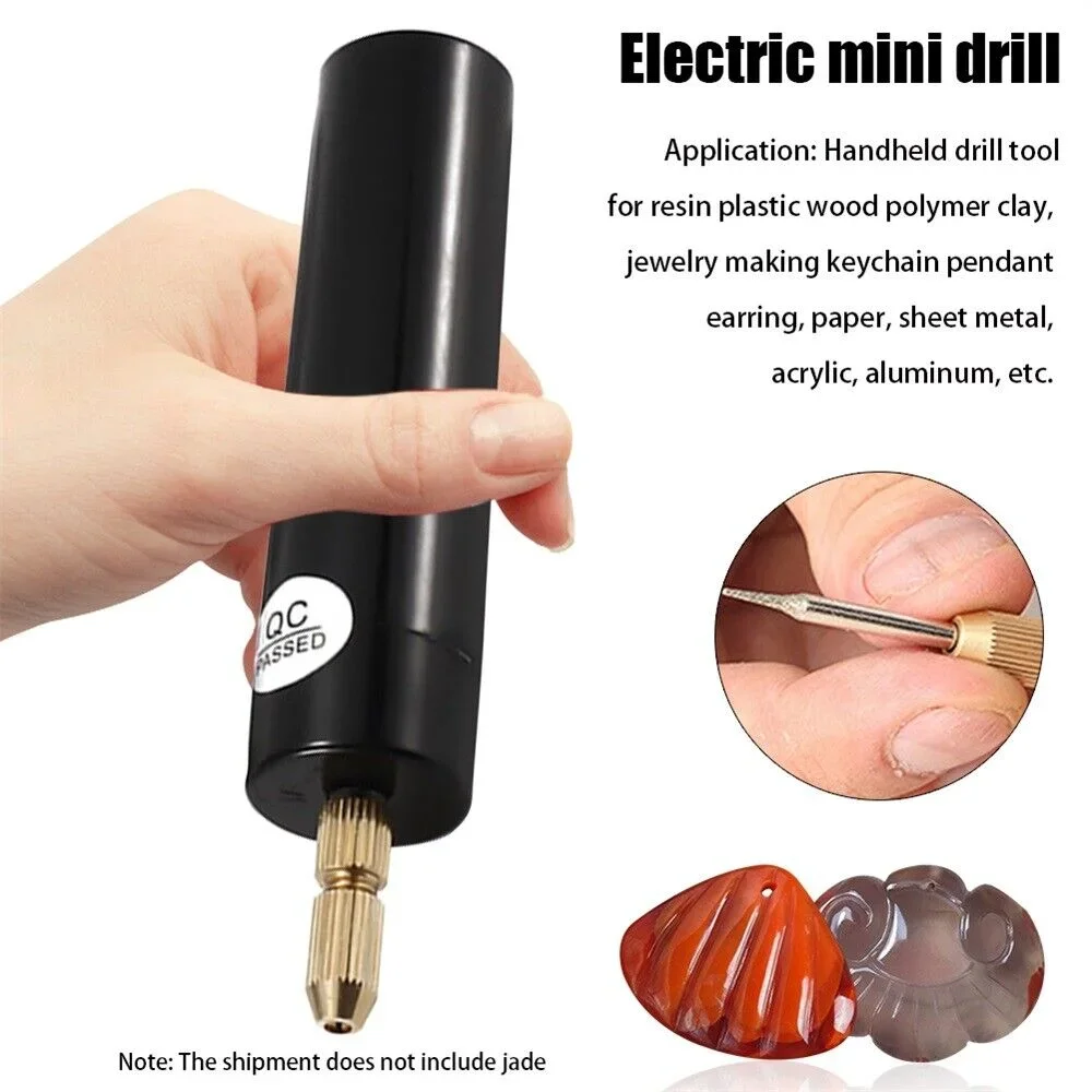 Mini Electric Drill USB Powere - Resin Art A Keychain ulasan dan harga