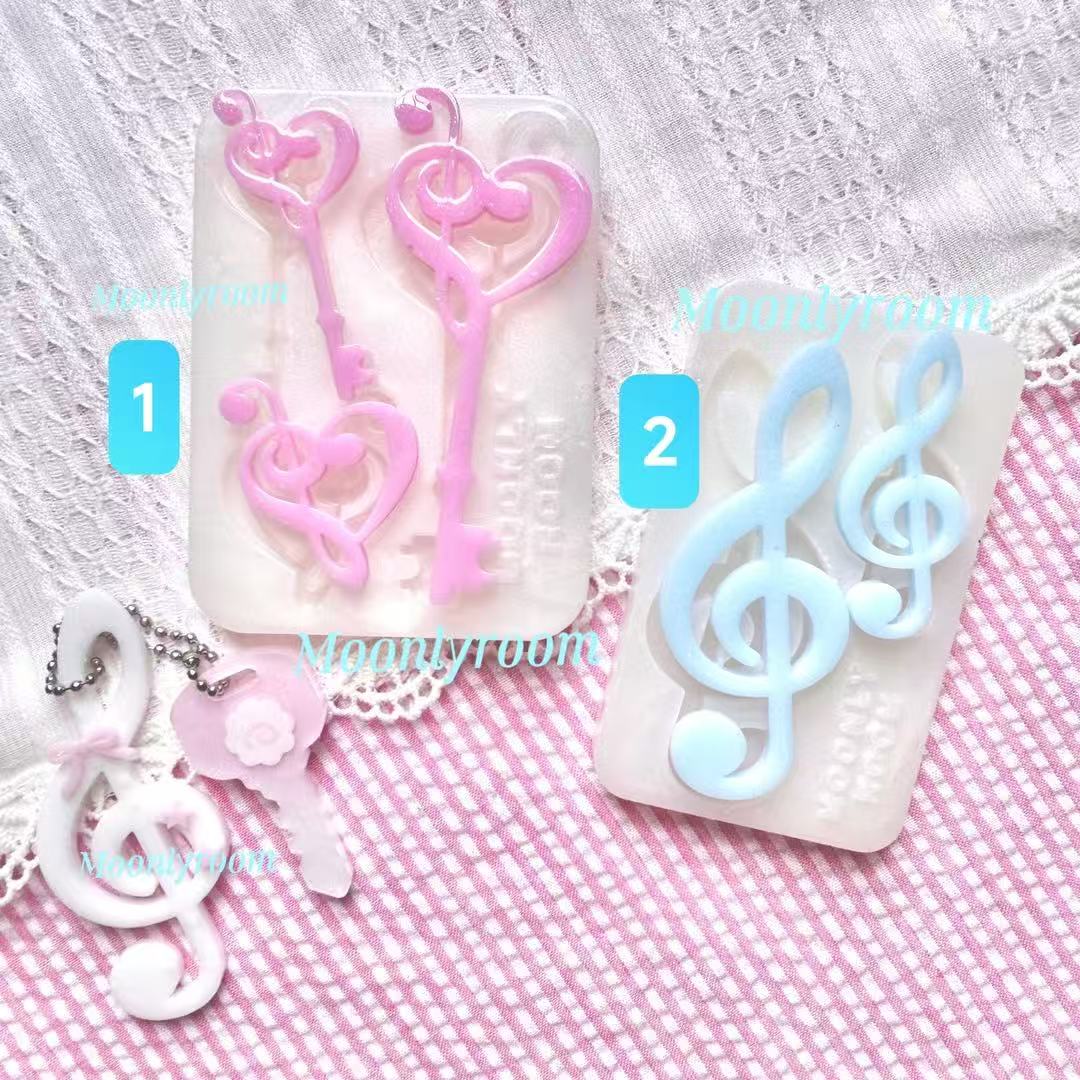 Musical Note Accessories Resin - Resin Art Tools ulasan dan harga