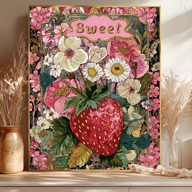 Paint By Number Sweet Style St - Resin Art On Canvas ulasan dan harga