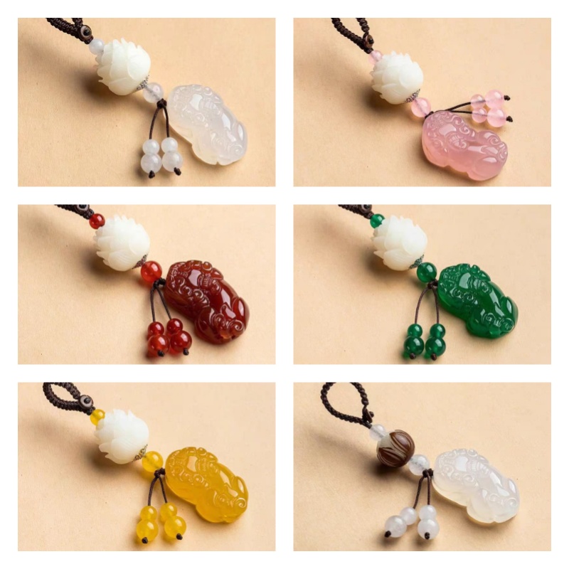 Pendant Lotus Keychain Car Cha - Resin Art A Keychain ulasan dan harga