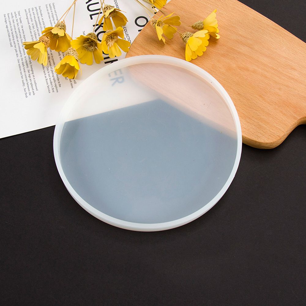Transparent Fluid Arts Round C - Resin Art Coasters ulasan dan harga