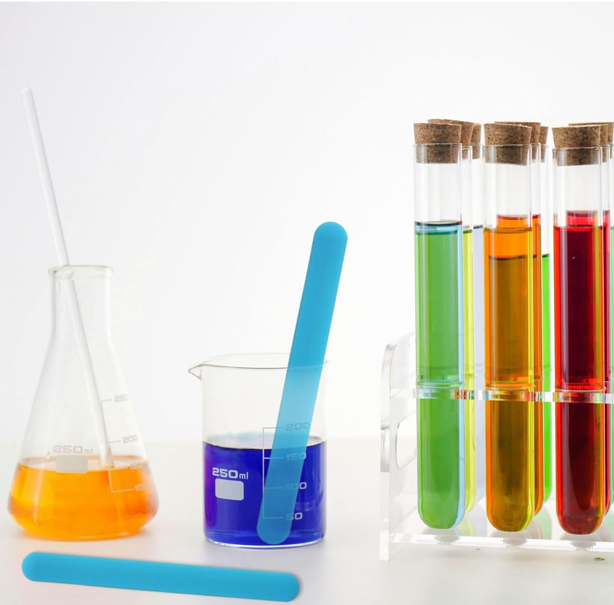 4PCS Silicone Stir Sticks, Reu - Glitter Powder Resin ulasan dan harga