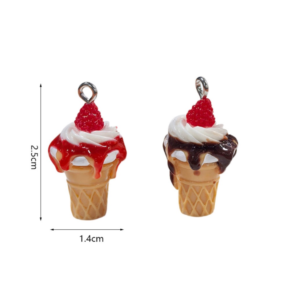 10Pcs Cute 3D Simulation Food  - Resin Art Accessories ulasan dan harga