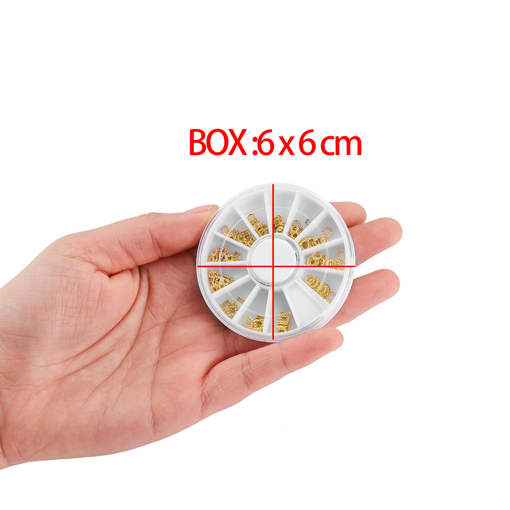 1Box Gold Nail Art Glitter Met - Glitter Powder Resin ulasan dan harga
