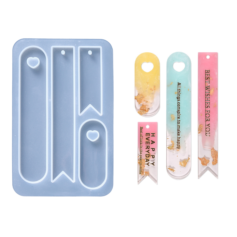 Oval Bookmark Silicone Mold He - Resin Art Guide Book ulasan dan harga