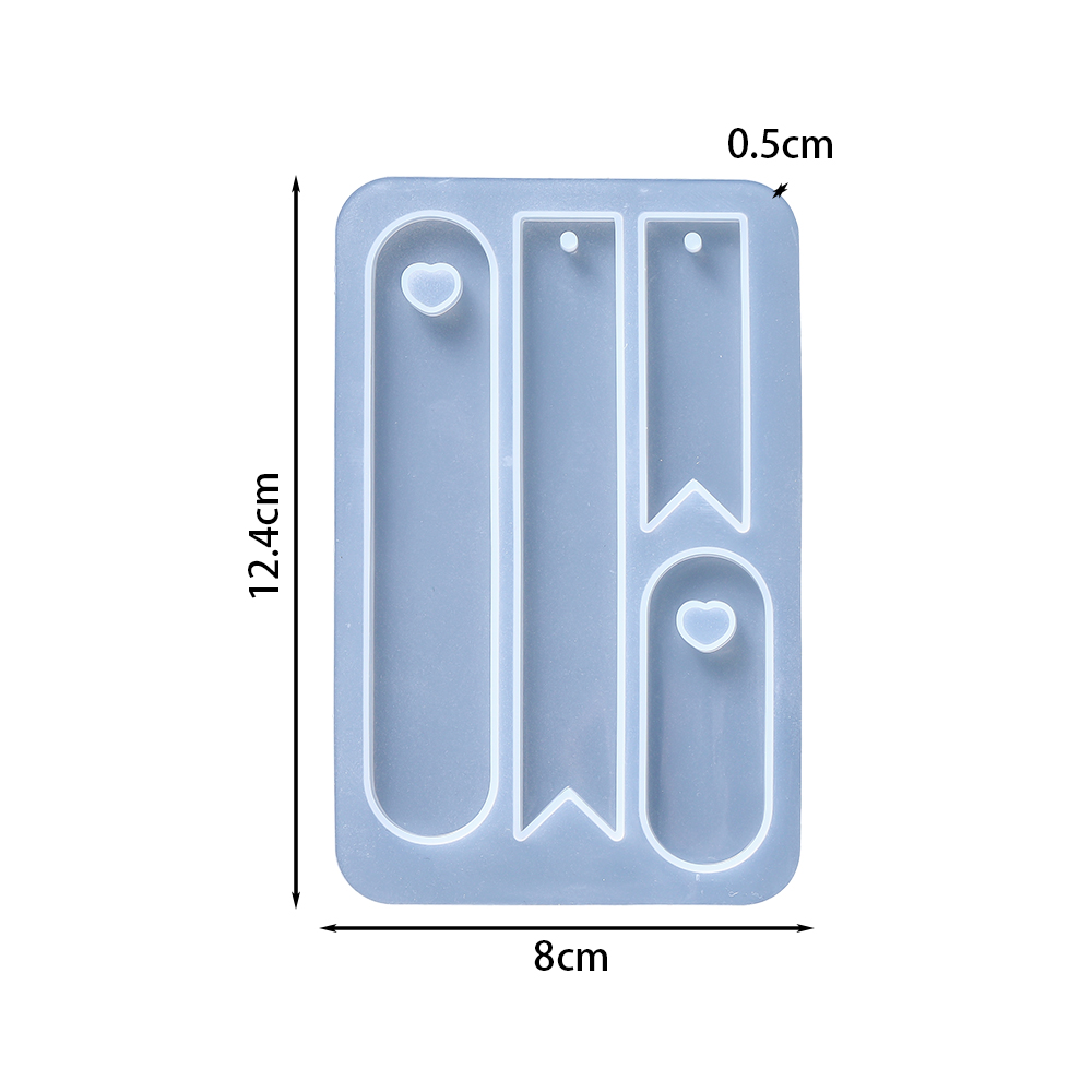 Oval Bookmark Silicone Mold He - Resin Art Guide Book ulasan dan harga