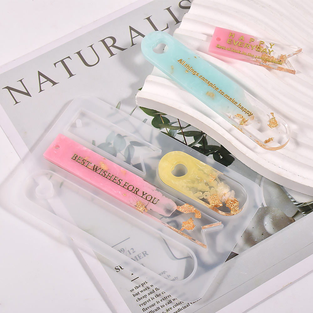 Oval Bookmark Silicone Mold He - Resin Art Guide Book ulasan dan harga
