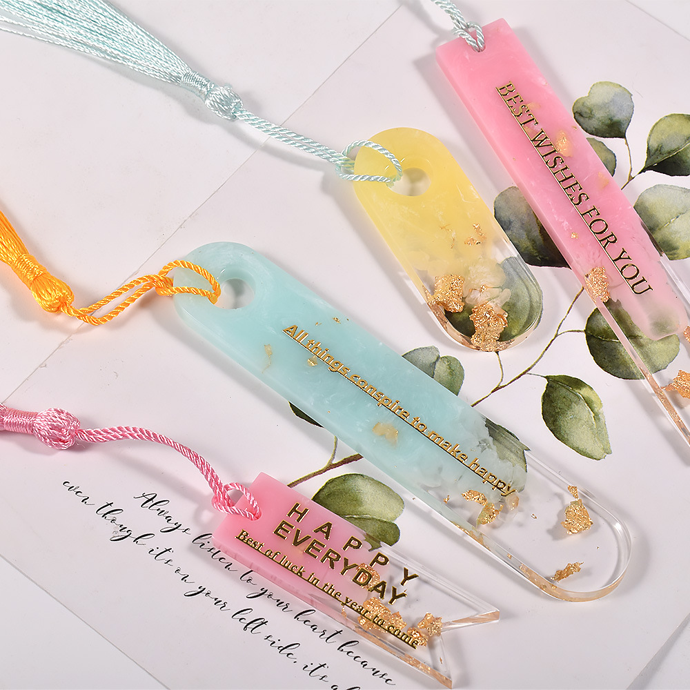 Oval Bookmark Silicone Mold He - Resin Art Guide Book ulasan dan harga