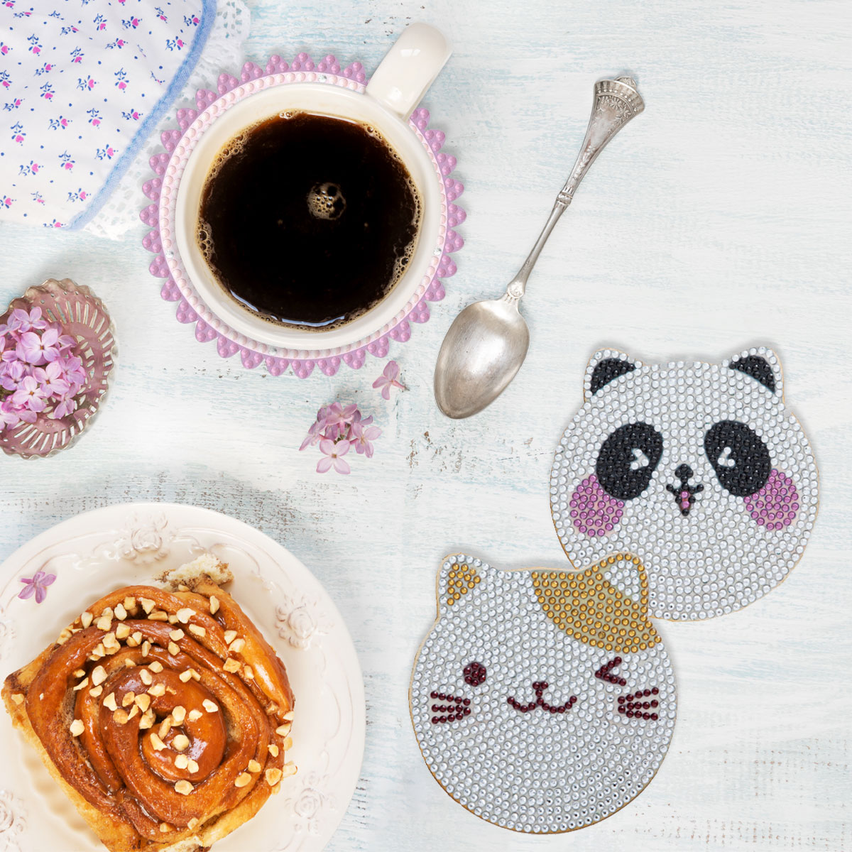SDOYUNO Diamond Painting Coast - Resin Art Coasters ulasan dan harga